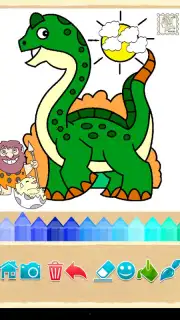 Dino Coloring Game Screenshot 12
