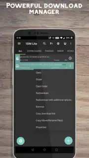 1DM Lite: Browser & Downloader Screenshot 1