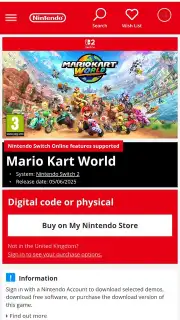 Nintendo Store Screenshot 4