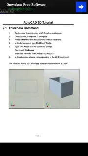 Autocad 2007 3D Tutorial Screenshot 10