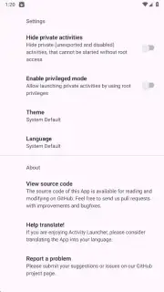 Activity Launcher Screenshot 6