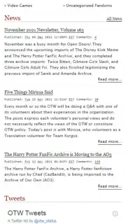 Archive of Our Own Screenshot 3