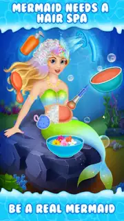 Newborn mermaid baby care game Screenshot 3