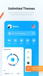 Pawxy: Private VPN Browser Screenshot 3