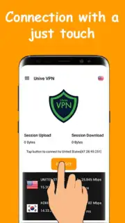 Unive VPN - VPN Free, Fast & Secure Screenshot 4