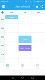 Class Schedule Screenshot 5
