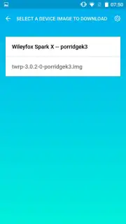 Official TWRP App Screenshot 2