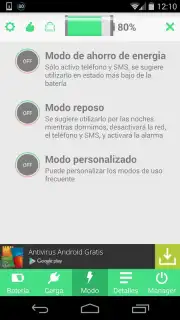 Ahorro de batería HD Screenshot 2