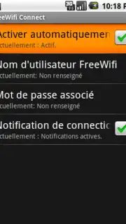 FreeWifi Connect Screenshot 3