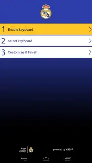 Real Madrid Official Keyboard Screenshot 4