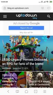 Mi Browser Screenshot 1