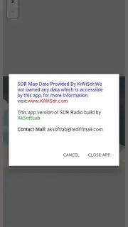 SDR Radio Screenshot 1