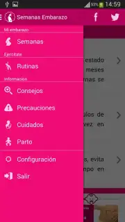 Semanas Embarazo Screenshot 2