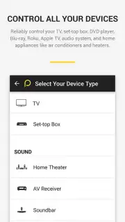 Peel Smart Remote Screenshot 1
