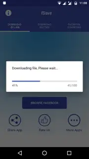 Video Downloader For Facebook Screenshot 1