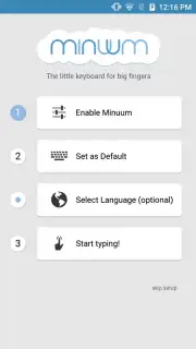 Minuum Keyboard Screenshot 8