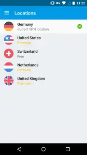 Vpnster: VPN Screenshot 1