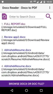 Docx Reader Screenshot 2
