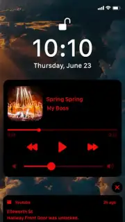 Wow Red Black Theme, Icon Pack Screenshot 5