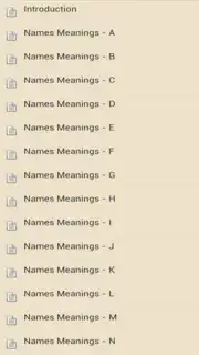 Bible Names with Meanings Screenshot 9