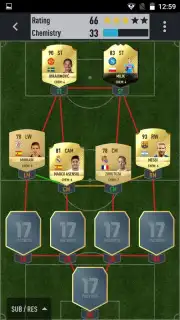 FUT 17 DRAFT Screenshot 4