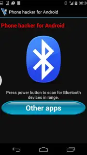 Хакер для телефонов Bluetooth Screenshot 4