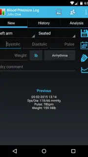 BP Log Screenshot 6
