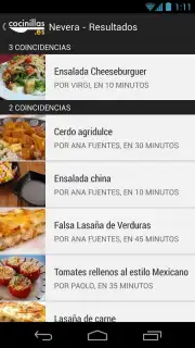 Cocinillas Screenshot 2