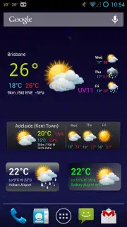 Au Weather Free Screenshot 4