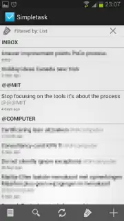 Simpletask Cloudless Screenshot 9