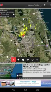 WeatherBug Screenshot 1