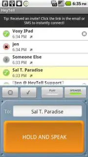 HeyTell Screenshot 2