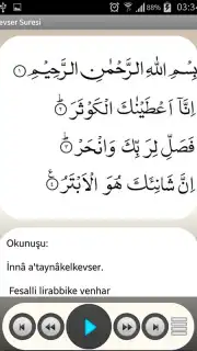 Namaz Sureleri ve Dualar Screenshot 2