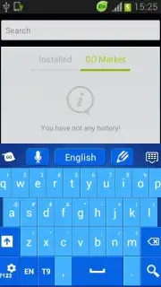 Blue Keyboard Screenshot 6