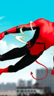 Spider Rope Hero - Flying Hero Screenshot 1