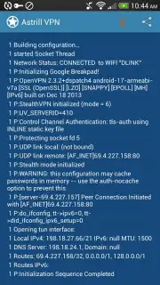 Astrill VPN Screenshot 1