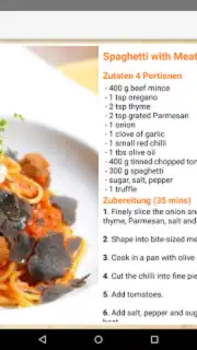 Pasta Rezepte Screenshot 6