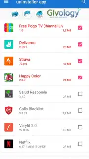 Uninstaller App Screenshot 2