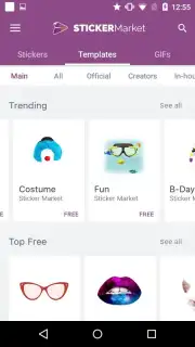Sticker Market Screenshot 5