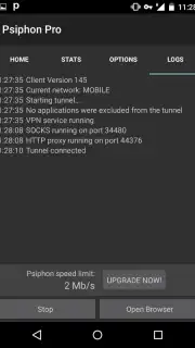 PsiPhon Screenshot 6