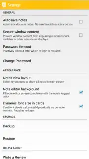 Password Notes Screenshot 7