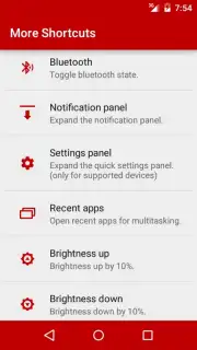 More Shortcuts Screenshot 5