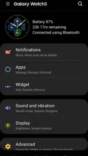 Galaxy Wearable (Samsung Gear) Screenshot 3
