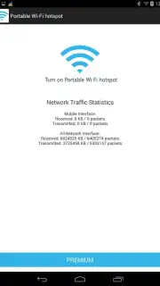 Portable Wi-Fi hotspot Screenshot 1