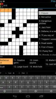 Crossword Puzzle Screenshot 2