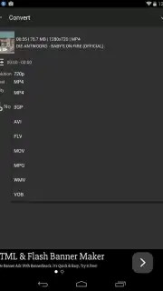 AndroVid Screenshot 2