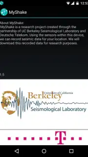 MyShake Screenshot 2