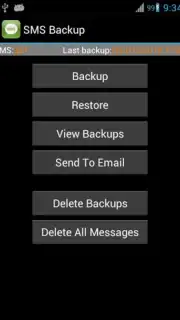 Super Backup: SMS and Contacts Screenshot 1