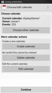 iCal Import/Export 2.4 Screenshot 3