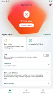Kaspersky Antivirus & VPN Screenshot 1